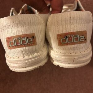 Hey Dude sz9 off white/ivory